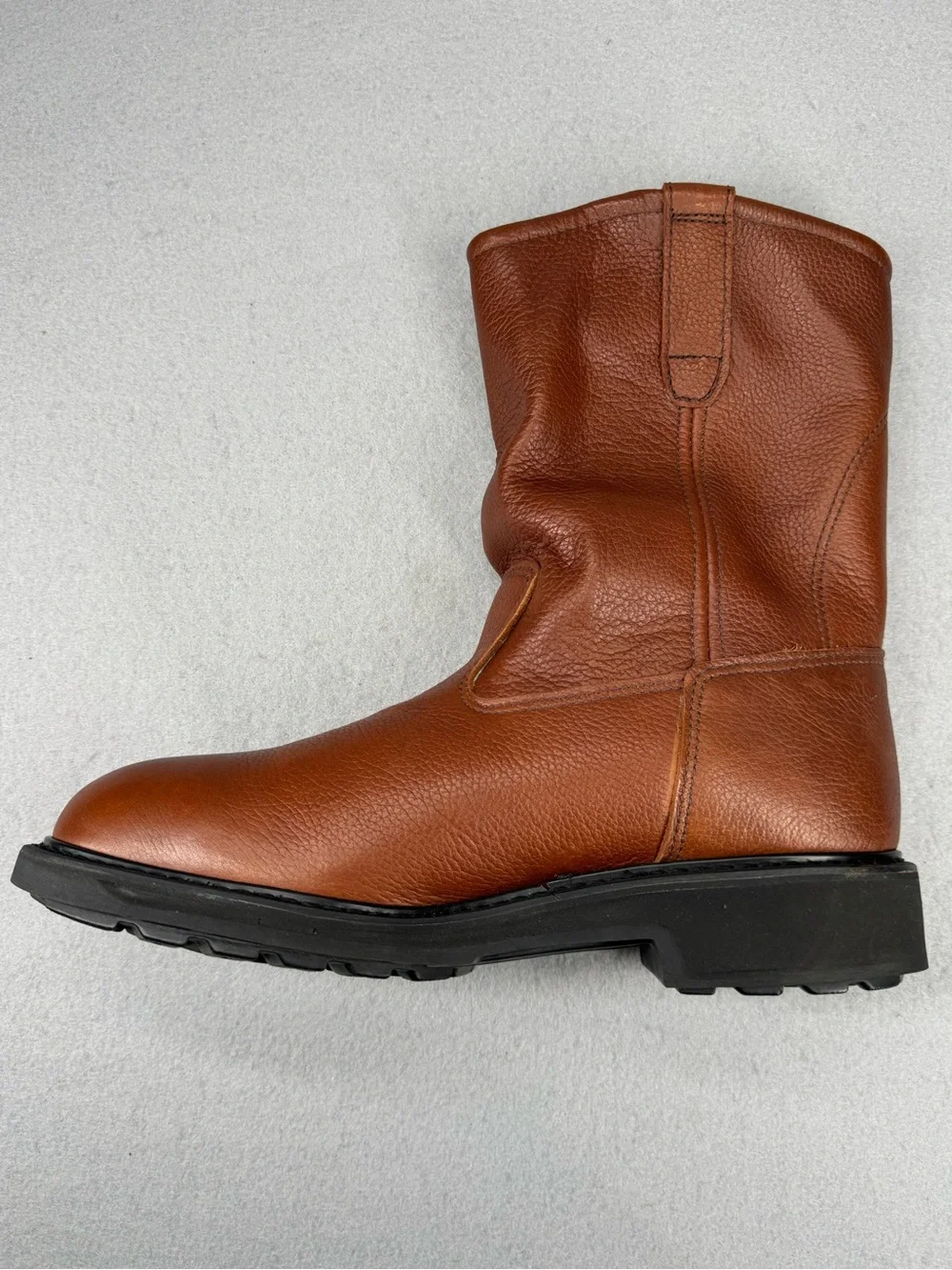 Wolverine Goretex Durashocks Steel Toe Brown Leather Pull-On Work Boots 11